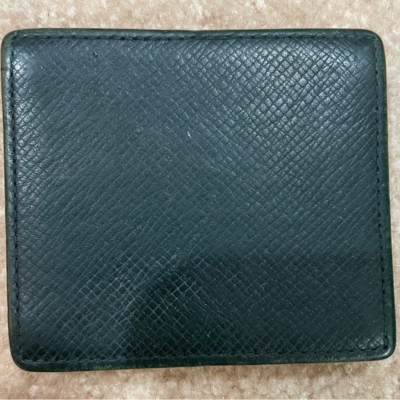 Vintage Louis Vuitton Taiga Porte Mannaie Boite Leather Coin Purse Wallet - Picture 2 of 16